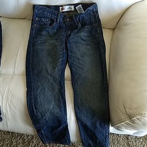 Like new boys husky Levi's 505 straight jeans